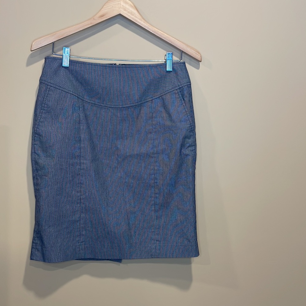Banana Republic Pinstripe Skirt